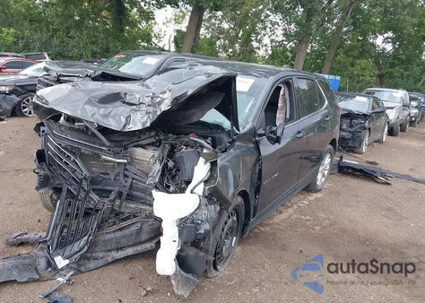 2020 Chevrolet Equinox Fwd Lt 1.5L Turbo из США, поврежденный, VIN 2GNAXKEV5L6257786